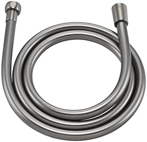 79 InchesPVC Shower Hose Extra Long Brushed Nickel by JASYA