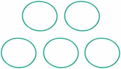 HARFINGTON 5 Pcs Fluorine Rubber O-Rings 76mm OD 71.2mm ID 2.4mm Width Round Sealing O Ring Seal Gasket for Industrial Engines Plumbing Faucet Hose Automotive by HARFINGTON