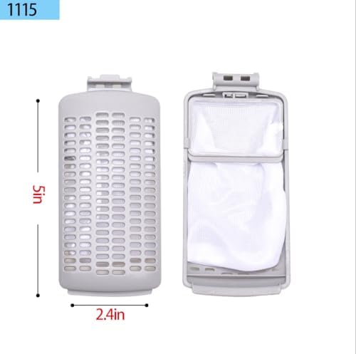 KOME Lint Filter Replacement for 0.9 Cu Ft Portable Washer - Compatible with Black+Decker, Comfee, Magic Chef - Washing Machine Lint Trap Mesh Box (1) - Image 2