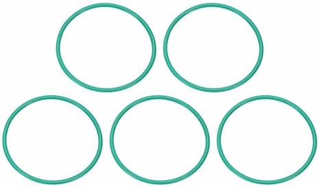 HARFINGTON 5 Pcs Fluorine Rubber O-Rings 55mm OD 50.2mm ID 2.4mm Width Round Sealing O Ring Seal Gasket for Industrial Engines Plumbing Faucet Hose Automotive by HARFINGTON