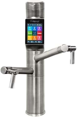 Tyent UCE 13 Plus Plate Turbo Alkaline Water Ionizer Purification System (Satin Silver) by TyentUSA