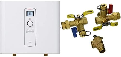 Stiebel Eltron Tankless Water Heater - Tempra 20 Trend – Electric, On Demand Hot Water, Eco, White & 3/4 IPS LF EXP E2 With PRV Tankles by Unknown