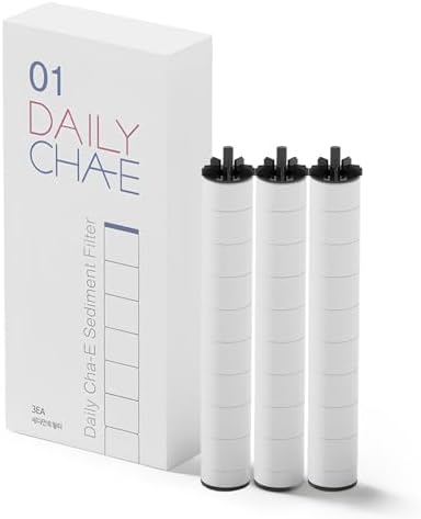 DAILY CHAE Vitamin C Shower Filter Refill for Hard Water, 3 Pack by K-SBC