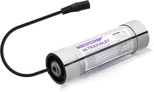 iSpring UVF8 LED UV Water Filter for Under Sink Water Filter & RO Systems by iSpring