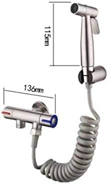 JSEIAJB Handheld Bidet Toilet Sprayer, Premium Stainless Steel Bathroom Bidet Sprayer Set, Baby Cloth Diaper Sprayer wit - Image 5