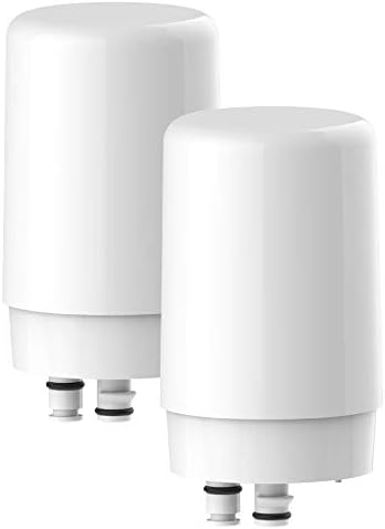 Waterdrop Faucet Water Filter Replacement for Brita® Faucet Filter, 2 Pack by Waterdrop