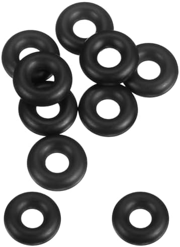 uxcell 10Pcs AS-202 NBR 70A O-Rings 1/4" ID x 1/8" CS/0.234" ID x 0.139" CS by uxcell
