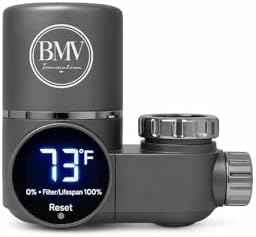 BMV Faucet Water Filter with LED Temperature Display, Multi-Stage Filtration. by Unknown
