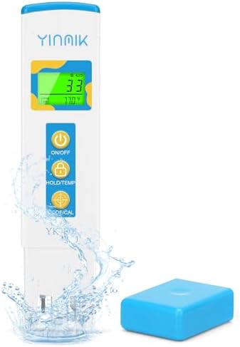 YINMIK TDS Meter EC Tester Water PPM Meter Digital Conductivity Reader by YINMIKWaterTester