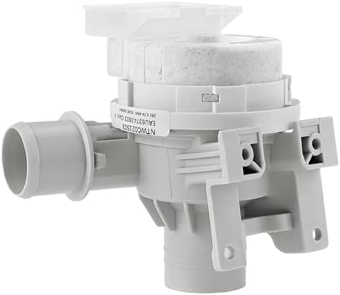AHA75673404 Washer Drain Pump Assembly for AHA75673402 L-G Washing Machine,Replaces 4961807,AP6978814,PS12748410,EAP12748410 by MIFLUS by MIFLUS