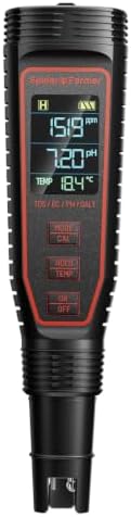 Spider Farmer 5-in-1 Digital pH Meter Kit Pen Tester for Water Hydroponics by SpiderFarmer