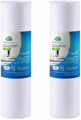 CFS 1 Micron Sediment Prefilter for EC110 EV9534-40 EV9534-12 - 2 Pack by CompleteFiltrationServices