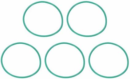 HARFINGTON 5 Pcs Fluorine Rubber O-Rings 62mm OD 57.2mm ID 2.4mm Width Round Sealing O Ring Seal Gasket for Industrial Engines Plumbing Faucet Hose Automotive by HARFINGTON