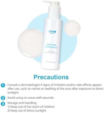 GASHINA STORY Atomy Deep Pure Cleansing Oil 150ml - Blackhead cleanser - Image 3