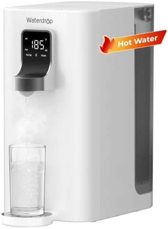 Waterdrop K19-H Instant Hot Countertop RO System, No Installation Required by Waterdrop