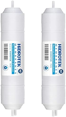 Geekpure 75GPD Reverse Osmosis RO Membrane with Quick Change Housing - 1/4" Inlet/Outlet (Fit with Geekpure RO-TW) by Geekpure