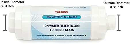 ION Filter TG300 - Premium Bidet Water Filter Set for Electronic Bidet Toilet Seats (2Pieces) - Image 3