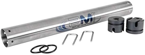 APPLIED MEMBRANES, INC. 4x40 RO Membrane Housing | Stainless Steel RO Pressure Vessel for 4" x 40" RO, UF, NF, MF Membrane Element | Commercial Water Treatment | 300 PSI | U-Pin Style | PV4040SSAU-316 - Image 2