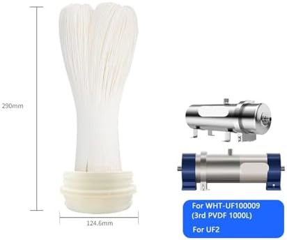 Replacement for 304 Stainless Steel Ultrafiltration Series Water Filter Accessories UF Membrane Cartridge(for 3rd PVDF 1000L) - Image 2