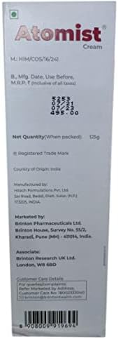 Brinton Atomist Moisturizing Cream for Dry & Sensitive Skin|Enriched with Ceramides & Oat Lipids | Non-Comedogenic | Fragrance-Free & Allergen-Free | Paraben, Sulphate, Phthalate & Dye-Free, 4.4 oz. - Image 4