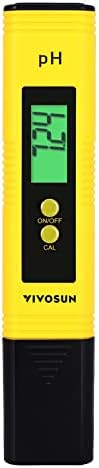 VIVOSUN Digital pH Meter 0.01 Accuracy Pen Tester for Water Hydroponics by VIVOSUN