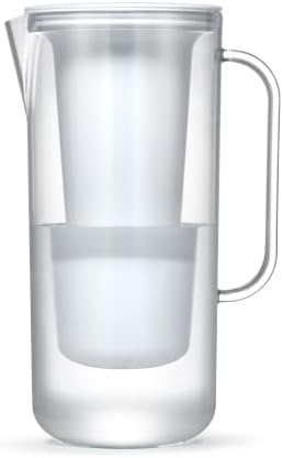 LifeStraw Home Essential BPA-Free Water Filter Pitcher, 7-Cup, White - Image 2