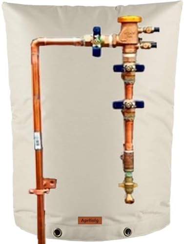 Outdoor Pipe Insulation Covers Winter Freeze Protection (5°F) by Aprllolg