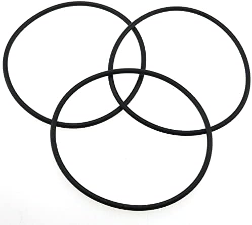 3pcs O-Ring for Water Filter Housings, Diameter 3.5inch O.D. Black O-Ring by DGBRSM