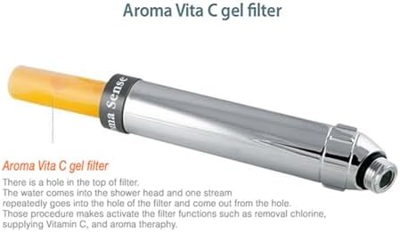 Aroma Sense Lemon Replacement Refill Filter 2P Removes Chlorine for Shower Head - Image 4