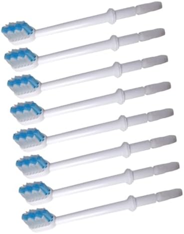 8pcs Oral Irrigator Brush Heads for Teeth Gumline Care by PartyKindom