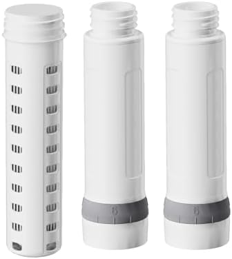 Membrane Solutions Replacement UF & ACF Filter for C3 Filtered Water Bottle, BPA-Free for Camping, Hiking, Backpacking and Travel (UFx1 + ACFx2) by MembraneSolutions