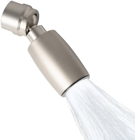 High Sierra® - CLASSIC™ Solid Lead-Free Metal 2.0 GPM Award Winning. High Pressure Shower Head. Patented Nozzle Never Clogs - Brushed Nickel Finish by HIGHSIERRASHOWERHEADS