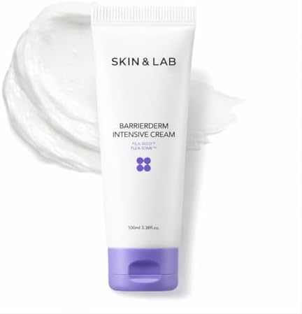 [SKIN&LAB] Barrierderm Intensive Cream 100ml, Skin Barrier Face Cream, Panthenol, Dry Sensitive Skin, 48H lasting Hydration, Ceramide Capsules, face&body cream, Gentle for All Ages (3.38 fl oz.) by SKINLABSKINSCIENCESOLUTION