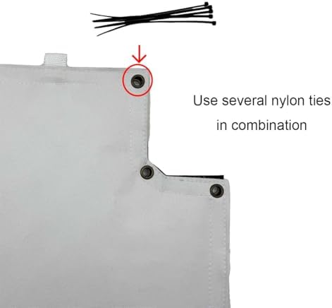 Backflow Insulation Pouch - Pressure Vacuum Breaker Cover (White) - Image 6