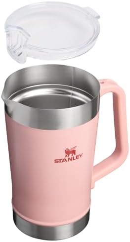 STANLEY Stay-Chill Pitcher, 64 oz, Peach Rose - Image 2