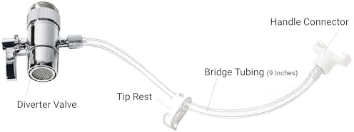 Faucet Connector for Connecting to The Handle of Your Electric Water Flosser – Experience Effortless Dental Care | Durable Coil Tubing | Non-Electric | Tank-Free Design - Image 4
