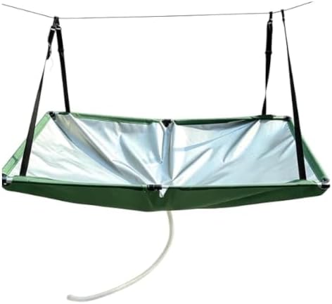 Rain Collector Portable and Easy to Store Rainwater Collection for Lawn Backyard Garden Balcony Camp,3pc by Unknown