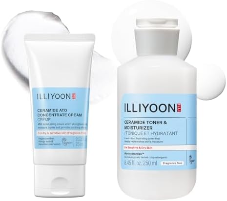 Illiyoon Ceramide Toner & Cream Small Size Duo by ILLIYOON