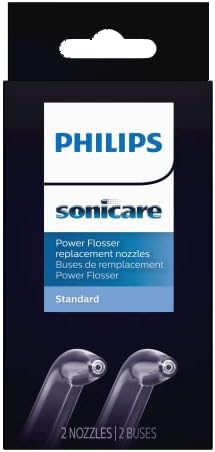 Philips Sonicare Power Flosser Standard Nozzles (F1), 2-Pack, White by PhilipsSonicare