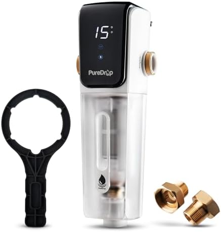 PureDrop PDR-ARB100WSP Spin Down Sediment Water Filter by PureDrop
