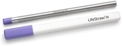 LifeStraw Sip – Reusable Stainless Steel Water Filter Drinking Straw by Unknown