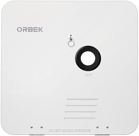 ORBEK 18 x 18 in RV Tankless Water Heater Door Kit, White by ORBEKTanklessWaterHeater