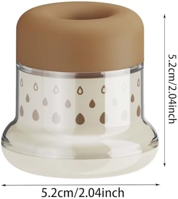 Faucet Water Filter,Splash Proof Softener Parts,Detachable Leak Proof F́aucet Mount Sink Purifier for Kitchen Shower Home Hotel Restaurant Apartment (Brown) - Image 2