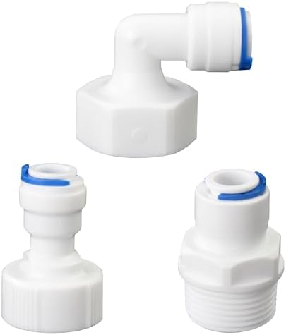 3/4"M to 3/8" Tube Push-Fit Adapter, 3 Pcs by Unknown