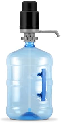 Brio Universal Water Bottle Pump | Manual Water Pump 1-5 Gallon Water Jug Dispenser for Camping Picnics and More! | 48mm & 55mm - (Multiple Color Options) by Brio