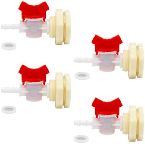 Rain Barrel Connector Kit (Set of 4) by ANPTGHT