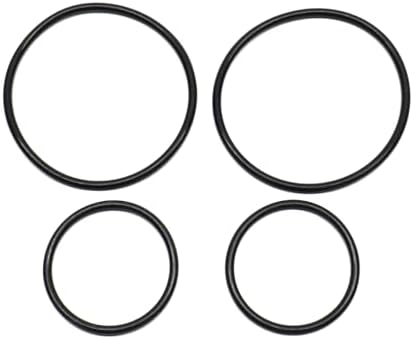 Captain O-Ring – Replacement O-Rings for Rusco/Vu-Flow Spin-Down, Sediment Trap Filters (2 Sets) [Select Size .75OR, 1OR, 1.5OR, or 2OR] (2" Filter (2OR) - 2 Sets) by CaptainO-Ring