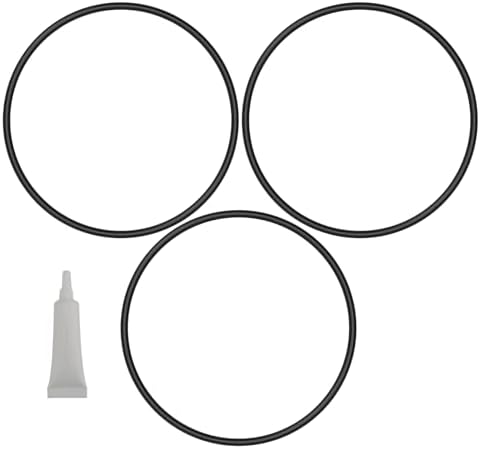WS03X10038 UCRING Water Filter Housing O-Ring Compatible with GE Whole House Water Filter Gasket Replacement with 5 Gram Grease for GXWH20S GXRM10RBL GX1S01R GXWH20F, 3 Pack by POCPUNABReplacementParts