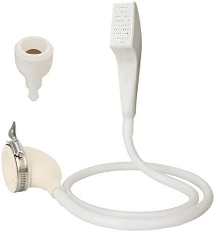 Sink Sprayer Hose Attachment for Faucet, Faucet Shower Spray Hoses, Shower Head Attaches to tub Faucet, Portable Shampoo Sprayer for Bath Baby, Washing Hair, dog shower (1.8m/70.86in) by Unknown