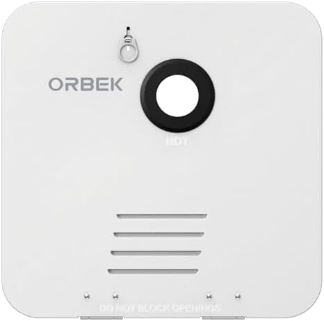 ORBEK 15 x 15 in RV Tankless Water Heater Door Kit, White by ORBEKTanklessWaterHeater